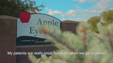 First frame for 2025 08 25 Apple Eye Care 30 Second Ad